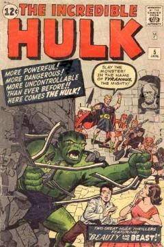 O Hulk foi outro meio termo entre heróis e outros gêneros.