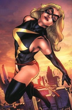 Miss Marvel: uma das vingadoras mais poderosas.