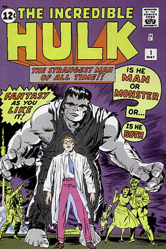 Hulk 1 cover 1962 grey